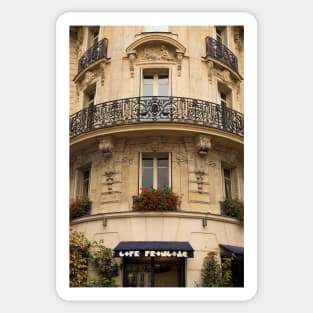 Parisian Building Facades - 3 © Sticker